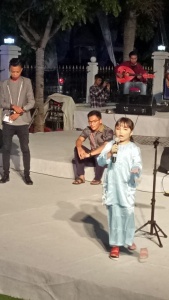 Tampil memukau Penyair Cilik, Nabila Putri Akhyar