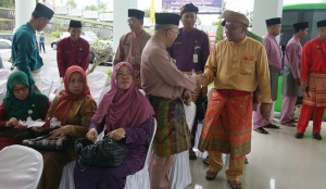 Walikota Tanjungpinang menyambut hangat para tamu undangan