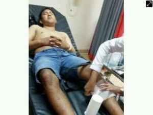 Maling Jok Motor Ditembak Polisi