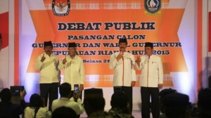 Debat Calon Gubernur dan Wagup Kepri Berujung Ricuh