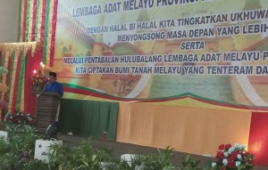 LAM Gelar Halal Bihalal, Gubernur Kukuhkan Hulubalang