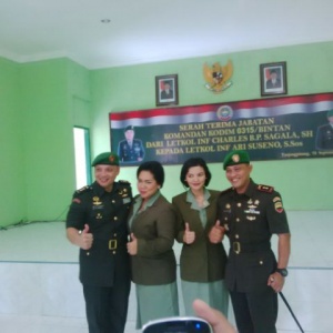 Sertijab Dandim 0315 Penuh Kesan dan Pesan