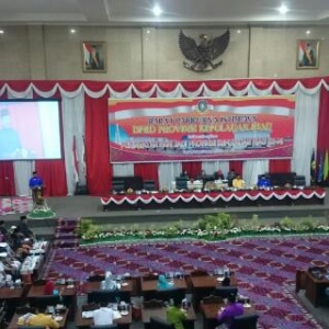 DPRD Kepri Gelar Rapat Paripurna Pembahasan KUA dan PPAS