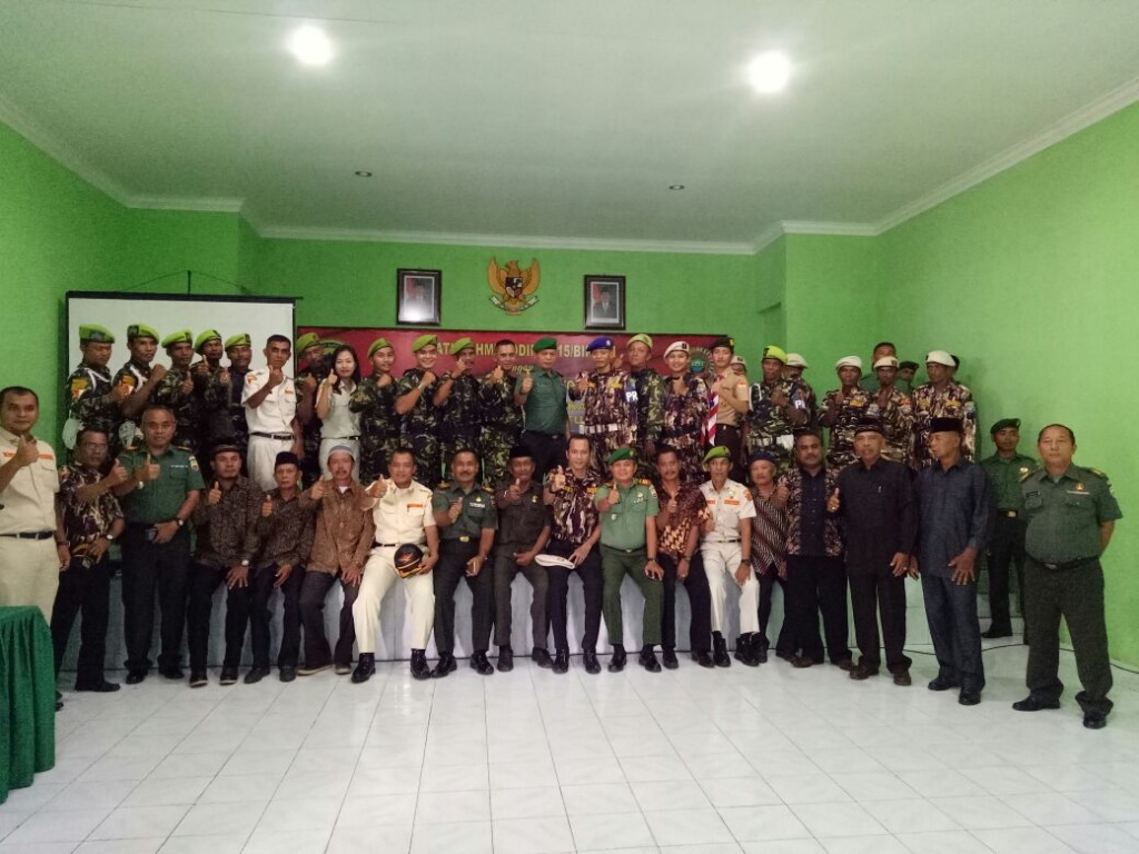 GM-FKPPI PC 3102 hadiri undangan hari Pahlawan di Makodim 0315/Bintan