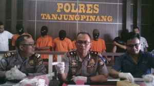 Mantap! Polres Tanjungpinang bekuk jaringan Narkoba