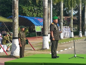 Brigjend Fachri Pimpin Pasukan di Hari Juang Kartika