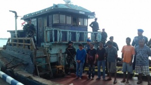 Lantamal IV tangkap “Penyeludup BBM” di Selat Dempo