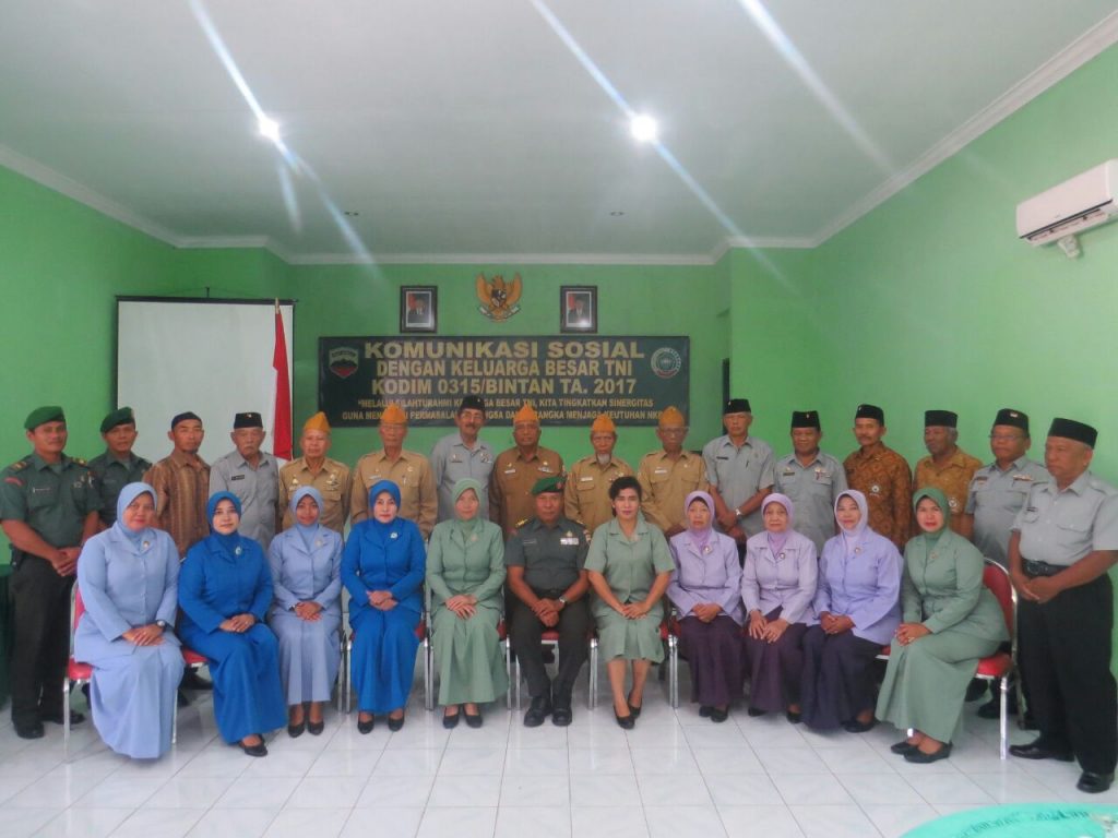 Dandim 0315 Bintan ingatkan pentingnya Komunikasi Sosial