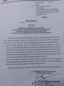 Gubernur dan Sekda Kepri dianggap jadi “Tuhan”