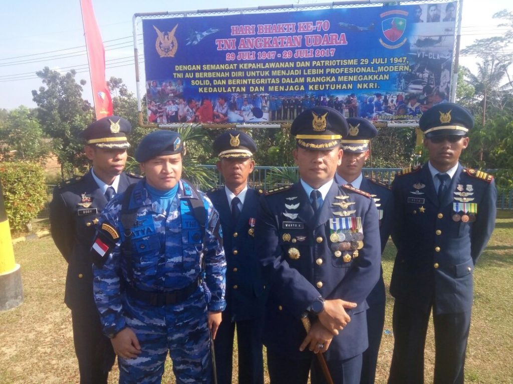Danlanud RHF : Kami akan terus berusaha membangun TNI AU yang modern dan profesional