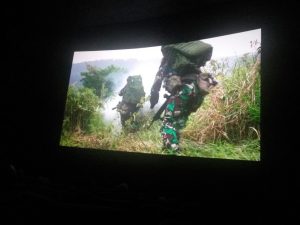 HUT TNI, Kodim 0315 Bintan Nobar Film Merah Putih di Bioskop XXI