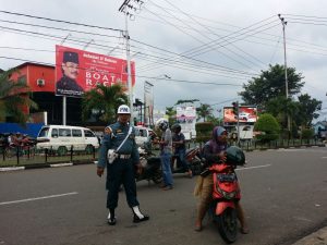 Kasatlantas Tanjungpinang pimpin Razia bersama TNI