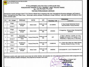 Mulai hari ini PLN Tanjungpinang lakukan pemadaman bergilir
