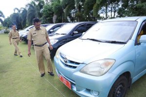 Puluhan Mobil Dewan dikembalikan ke Pemko Tanjungpinang