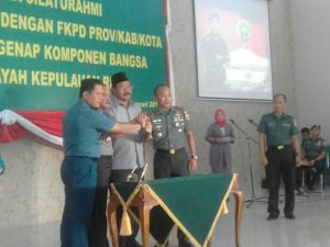 Danrem 033/WP jalin silahturahmi bersama FKPD se-Provinsi Kepri