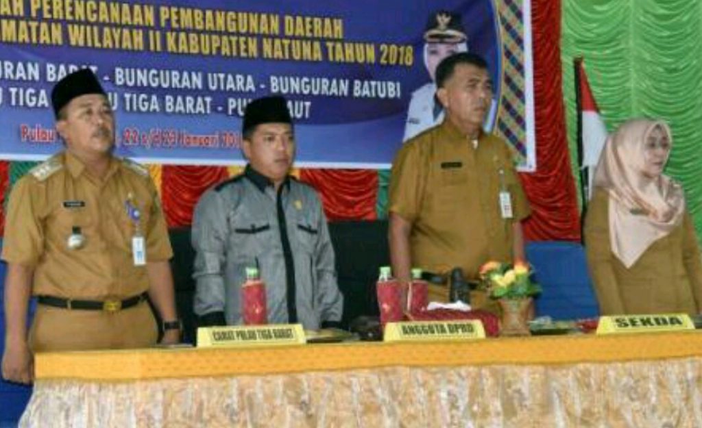 Ketua Komisi II DPRD Natuna hadiri Musrenbangcam di enam Kecamatan