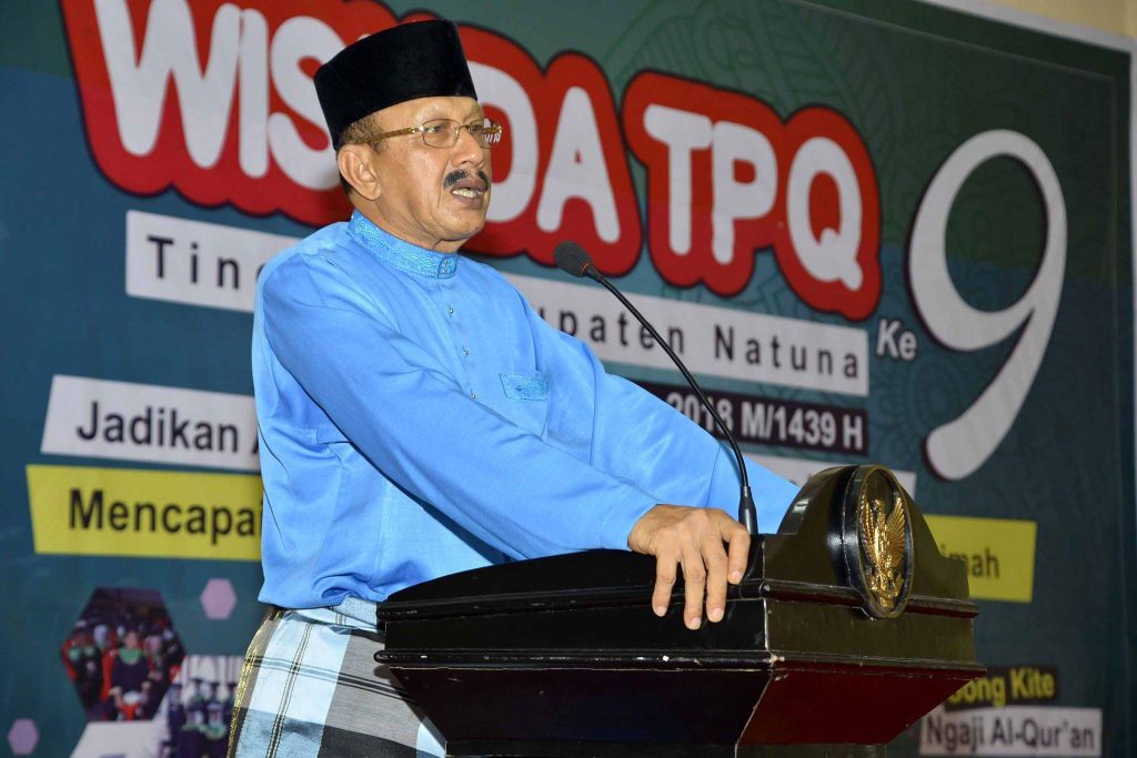 Dukung Pembinaan TPQ, Bupati Natuna himbau ASN setor Zakat