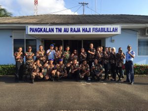 Lanud Raja Haji Fisabillilah sambut kunjungan Pengurus Pusat KB FKPPI