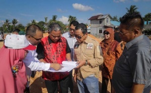Komisi III DPRD Kepri Sidak Pembangunan Pelabuhan Bongkar Muat Tanjunguban