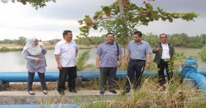 Komisi II DPRD Kepri Sidak Waduk Kolong Enam Di Kijang