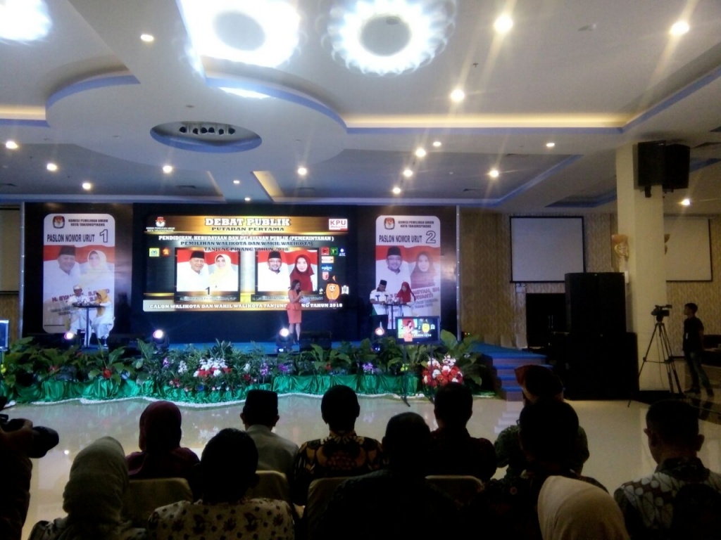 Dalam Debat, Lis-Maya akan jadikan Tanjungpinang sebagai Kota Berbudaya dan Agamis