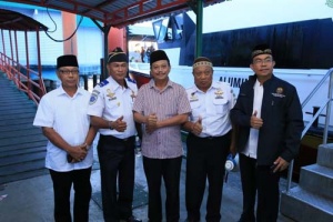 Pj Wako Lepas Kafilah MTQ ke Lingga