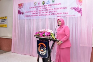 Pj Ketua Bhayangkari Kepri buka kegiatan HUT HKGB ke-66