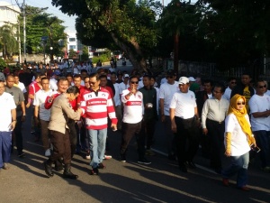 Deklarasi Kampanye Damai, Widiastadi: Kita harus berikan contoh yang baik