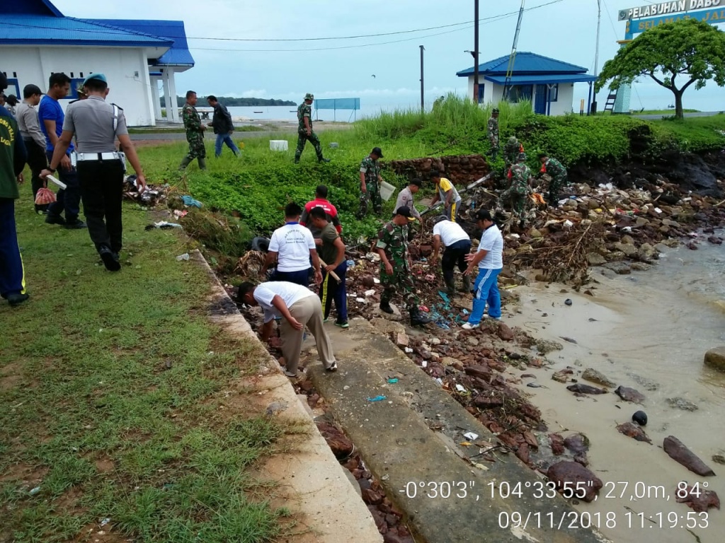 Peringati Hari Pahlawan, Kodim 0315 Bintan Goro bersama