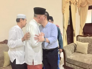 Di Rumah Syahrul, Rudi Chua ucapkan terima kasih pada Ketua LAM