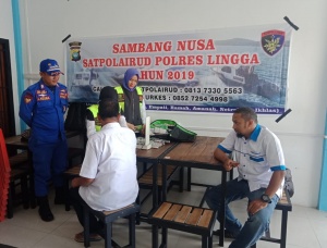 Peduli Kesehatan, Polres Lingga Gelar Sambang Nusa