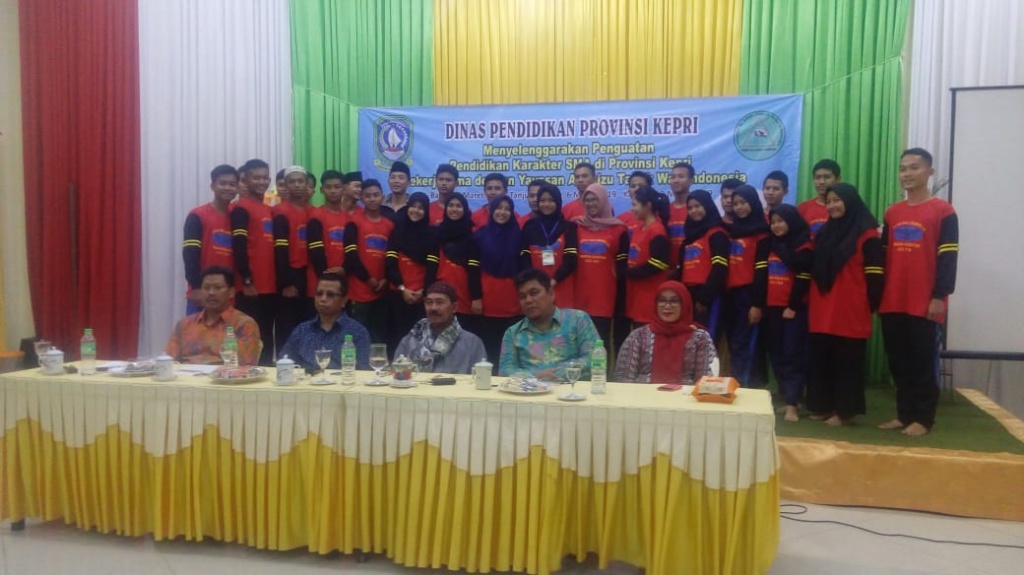 Kuatkan Pendidikan Karakter, Disdik Kepri Hadiri Wisuda Yayasan Al Azizu TWI