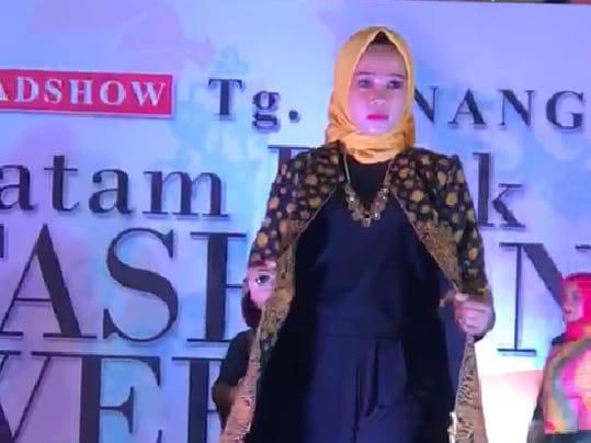 Pertama Kali, Roadshow Batam Batik Fashion Week (BBFW) digelar di Tanjungpinang