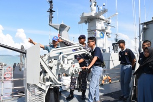 Kafasharkan Lantamal IV Pimpin Upacara Penutupan BJRB 2019