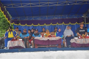 Wabup Natuna Buka Open Turnamen HUT Ke-3 Kecamatan Pulau Tiga Barat