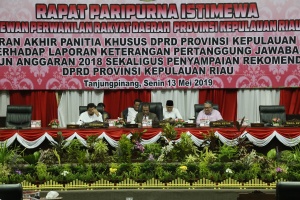 Paripurna LKPJ Tahun 2018