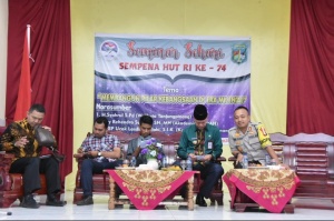 Kapolres Tanjungpinang Ajak Pelajar dan Mahasiswa Saring Informasi