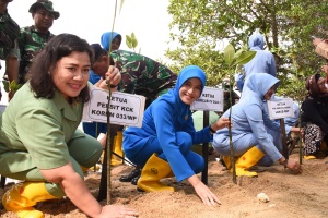 Bersama FKPD, Lantamal IV Tanjungpinang Ikut Pecahkan Rekor Muri