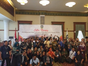 Plt. Gubernur Kepri Gelar Coffee Morning Bersama Wartawan
