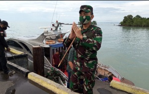 Sebelum bertolak ke Tanjungpinang, Danrem 033/WP sampaikan ini di Makoramil 05/Daik Lingga