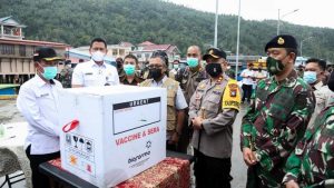 Sebanyak 1.560 Vaksin Sinovac Tiba di Anambas