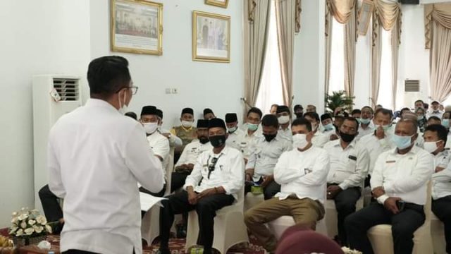 Perkuat Koordinasi Pemnag, Wanag se-Tanah Datar Penuhi Undangan Bupati