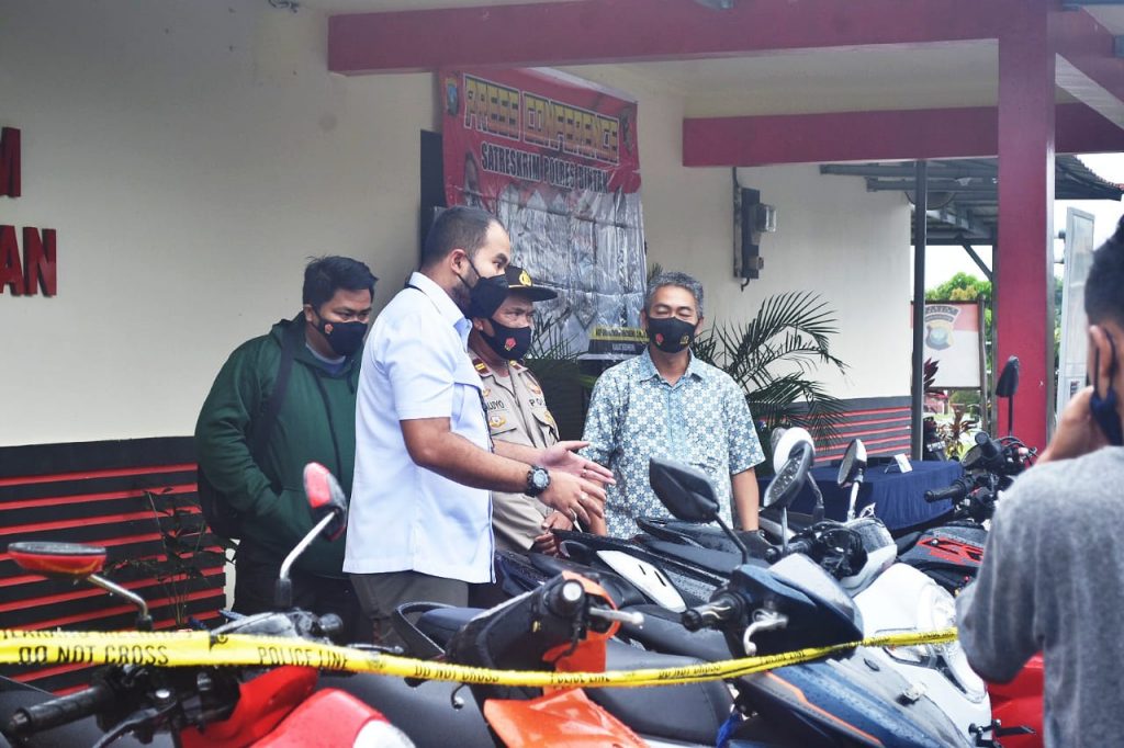 Satreskrim Bintan Tangkap Pelaku Penggelapan Motor, Ini Modusnya