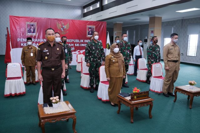 Walikota Tanjungpinang Bersama Forkopimda Ikuti Rakor Kepala Daerah