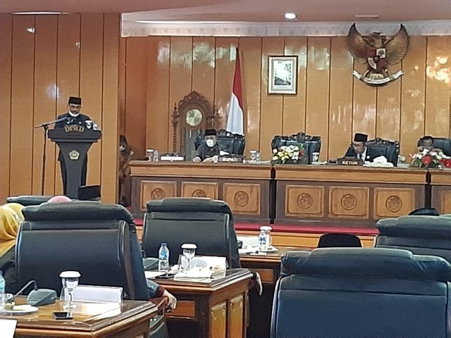 DPRD Karimun Gelar Paripurna LKPj Bupati Karimun Tahun Anggaran 2020