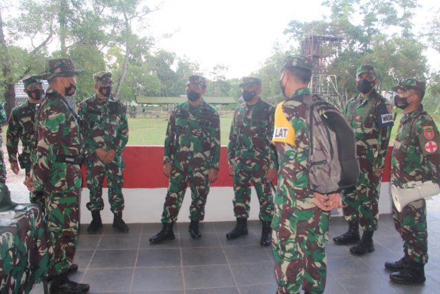 Wakasad Letjen TNI Bakti Agus Fadjari Melaksanakan Kunjungan Kerja Dalam Rangka Pembekalan Satgas Apter Papua