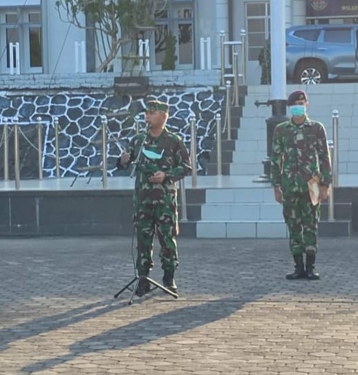 Asiintel Lantamal IV Berikan Motivasi Untuk Prajurit dan PNS