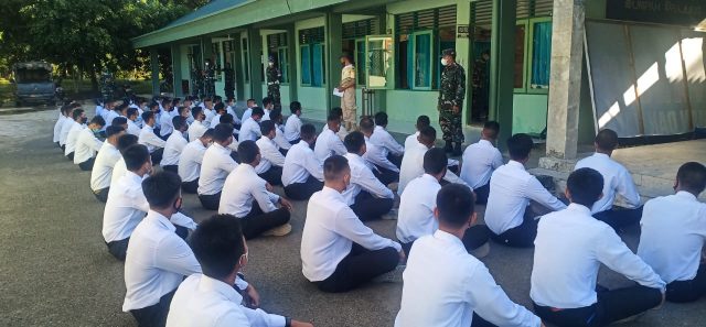 Calon Secaba PK TNI-AD TA. 2021 Kodim 1002/HST Melakukan Pengecekan Awal