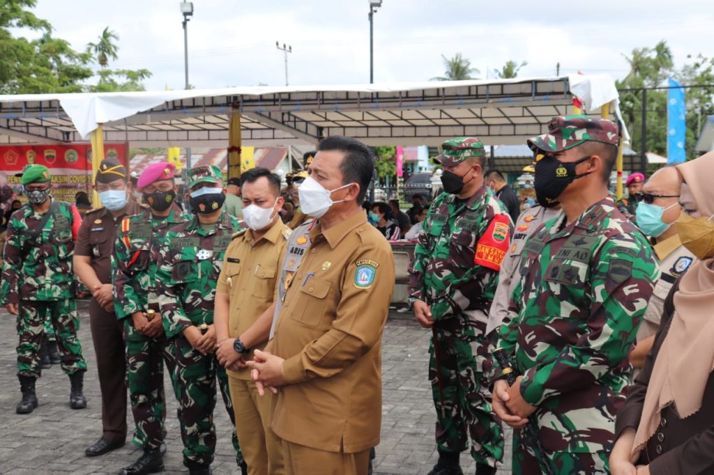 Gubernur Kepri Resmi Buka Pelaksanaan TMMD Ke – 111 Kodim 0315/Bintan TA. 2021