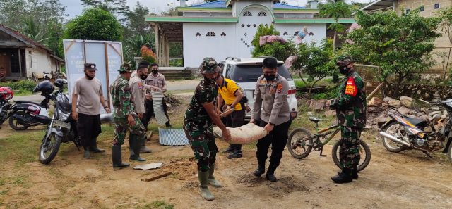 Wujud Sinergi Membangun Negeri TMMD Ke 111